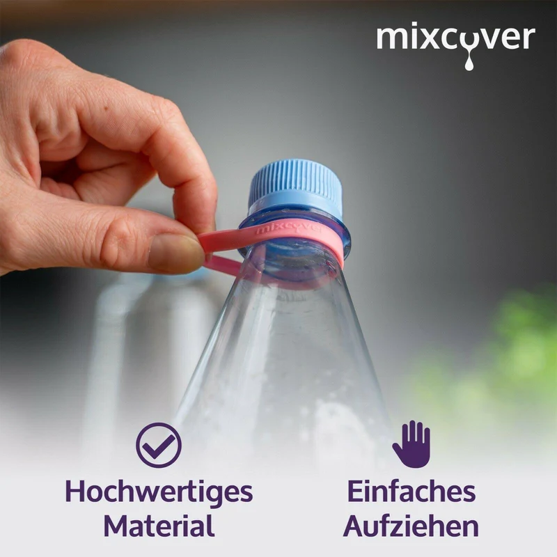 B-Ware: Silikonring zum Markieren von Trinkflaschen oder SodaStream Flaschen