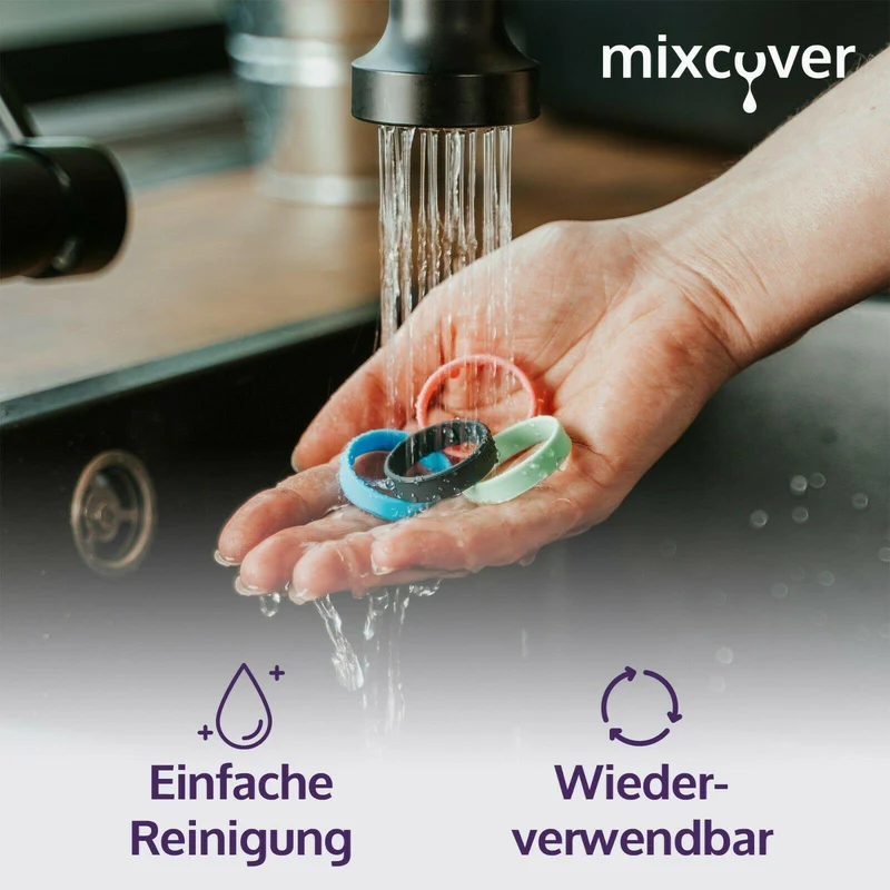 B-Ware: Silikonring zum Markieren von Trinkflaschen oder SodaStream Flaschen