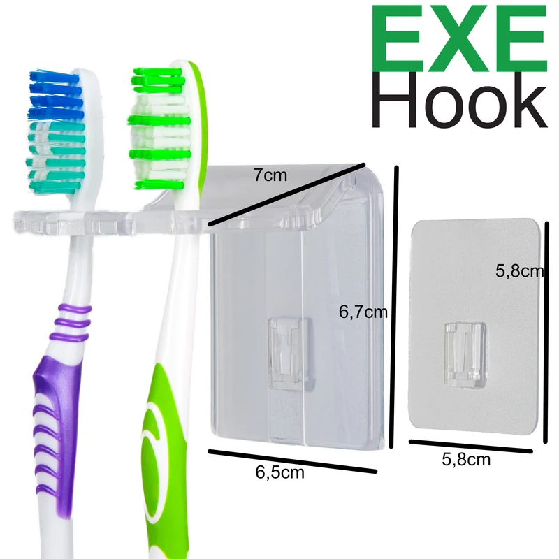 EXE-Hook Zahnbürstenhalter Trio