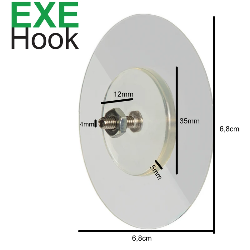 EXE-Hook Schraube Gewindestange >4Kg