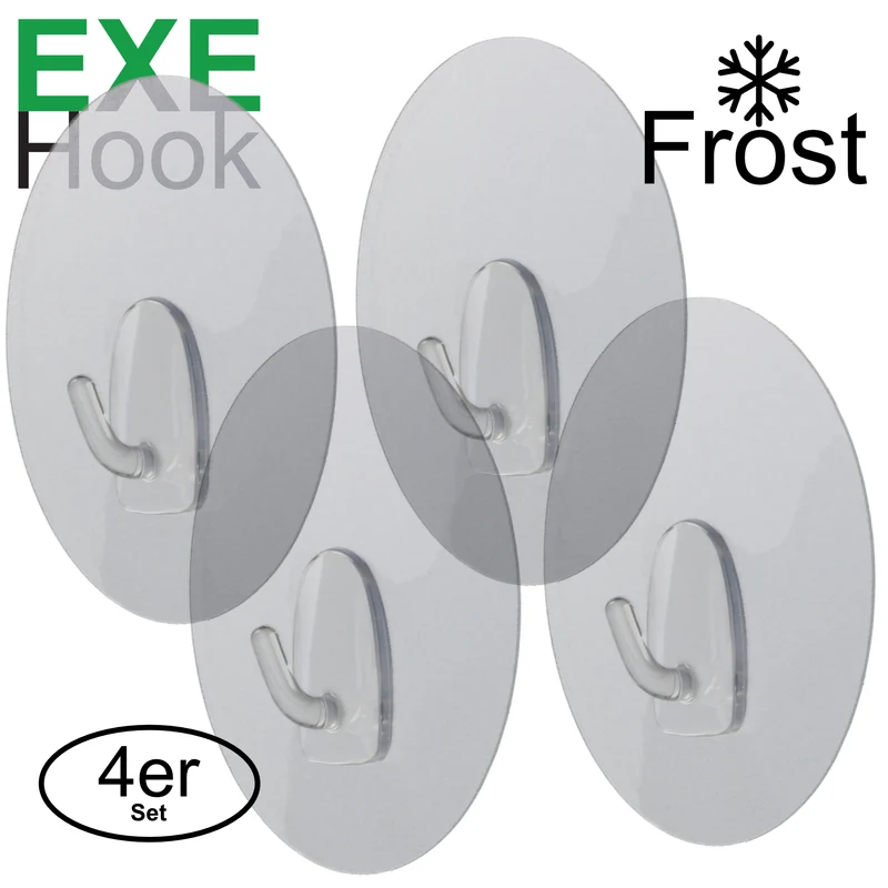 EXE-Hook Wandhaken M >4Kg rund matt