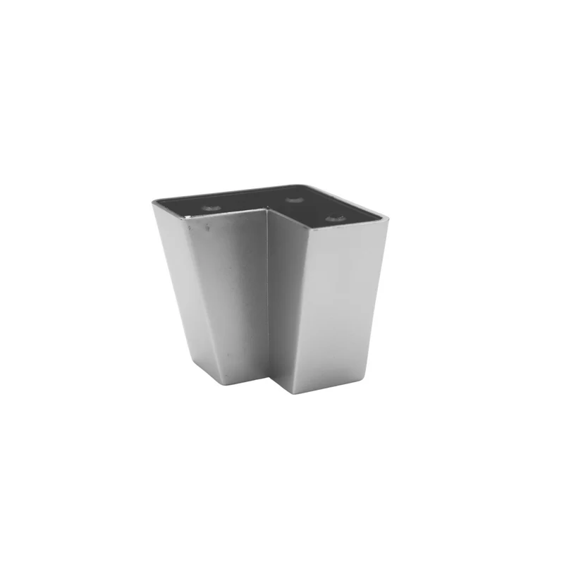 Möbelfüße Quadratisch 60x60mm - 60mm Aluminium