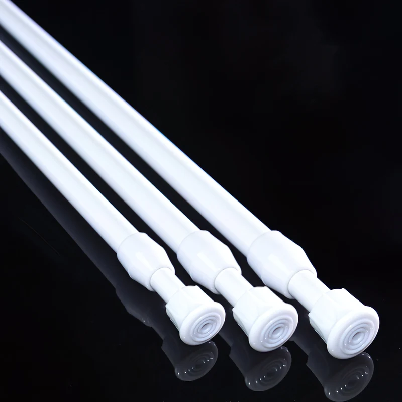 Ausziehbare Gardinenstange ohne Bohren (30–90 cm).
