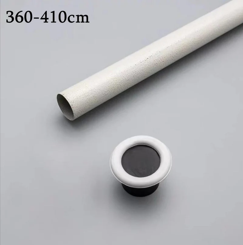 Ausziehbare Stange, lange Länge (70 cm–410 cm).