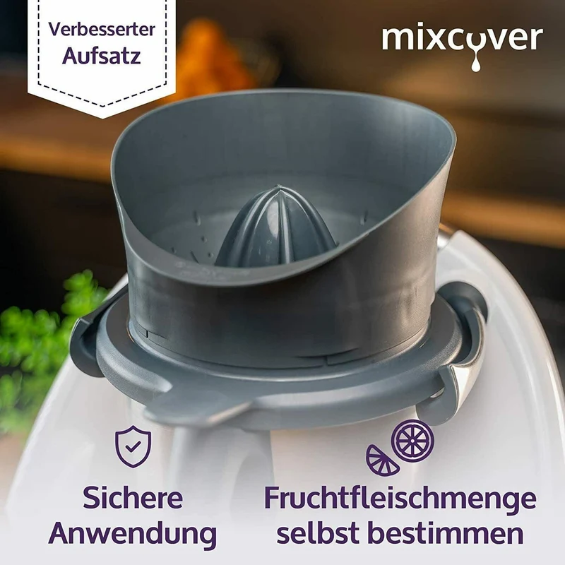 B-Ware: verbesserte Saftpresse/Zitruspresse für Thermomix TM6 & TM5, Entsafter