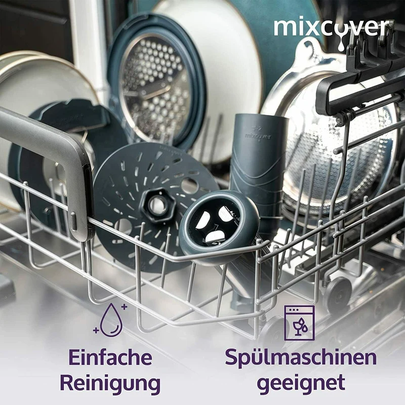 B-Ware: Spiralschneider Gemüsenudeln schneiden kompatibel mit Thermomix TM6 TM5