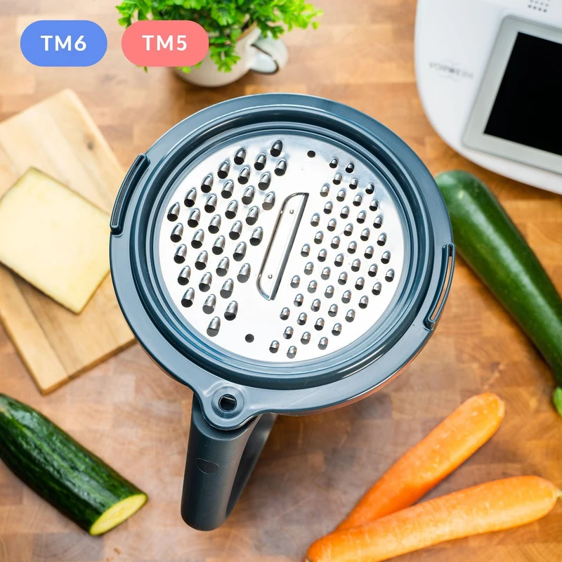 B-Ware: mixcover Gemüse, Obst und Käsereibe für den Thermomix TM6 und TM5, Thermomix