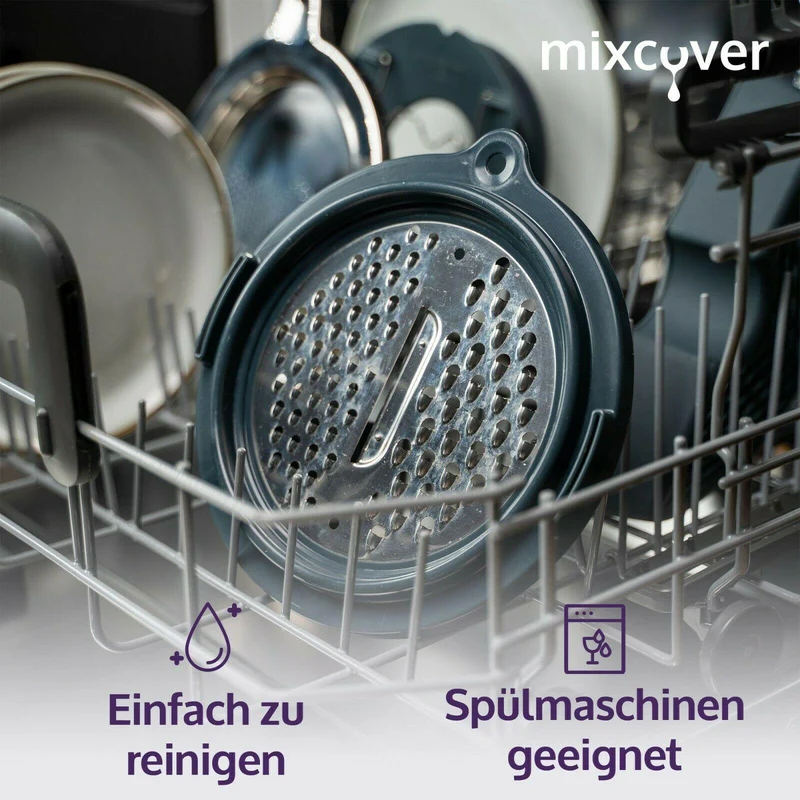 B-Ware: mixcover Gemüse, Obst und Käsereibe für den Thermomix TM6 und TM5, Thermomix