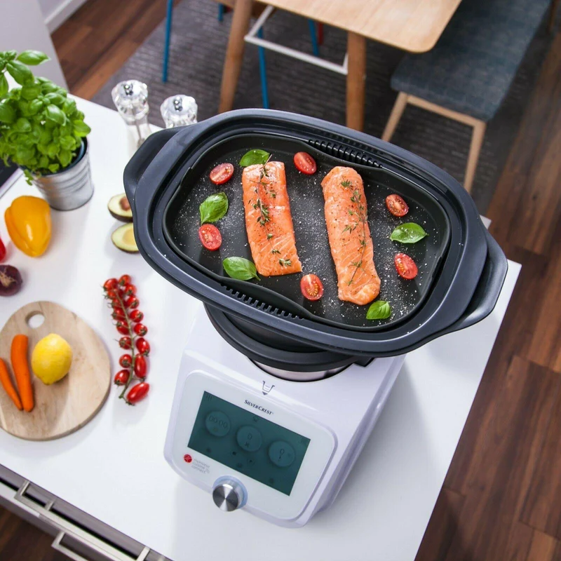 B-Ware: Dampfgarform Silikonform Auflaufform Monsieur Cuisine Connect & Smart