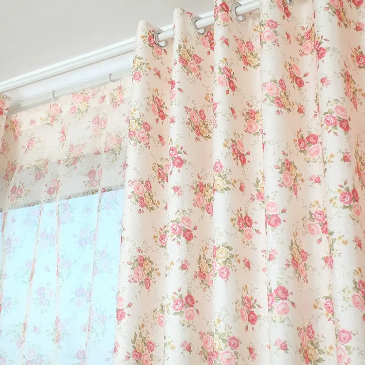 Vintage Blumenvorhang
