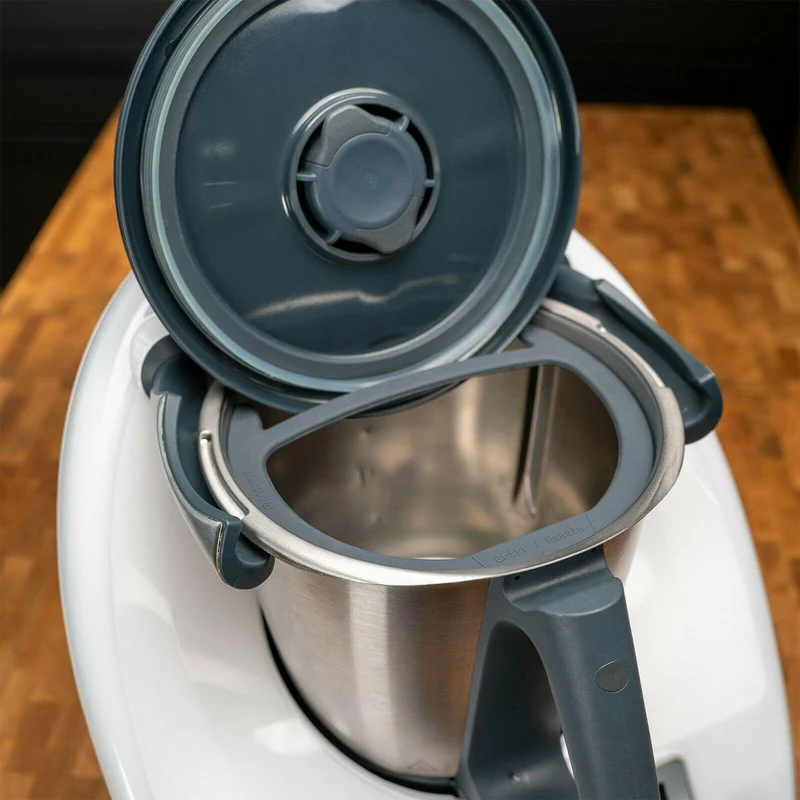 B-Ware: mixcover Deckelhalter und Abstreifhilfe kompatibel mit Vorwerk Thermomix TM6 TM5 TM31