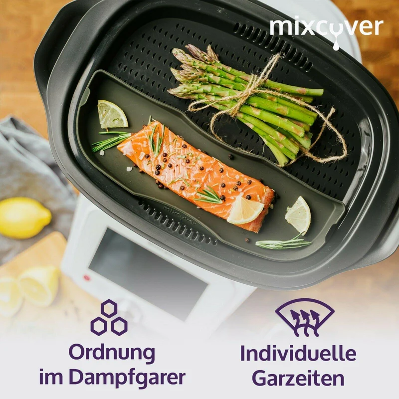 B-Ware: Dampfgarform Auflaufform Halb für Monsieur Cuisine Connect & Smart Einlegeboden