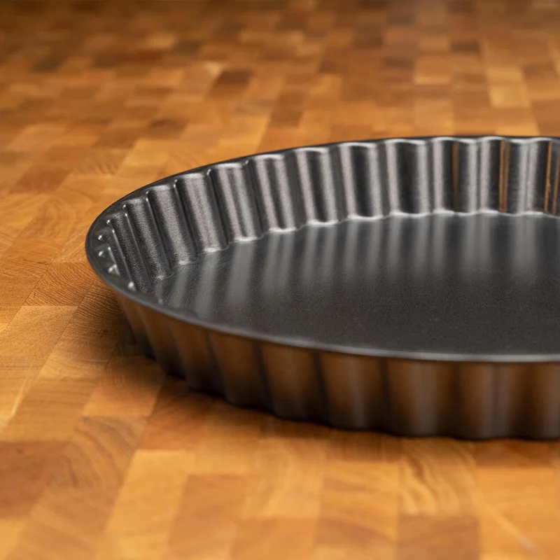 Quiche- und Kuchenform mit Antihaftbeschichtung ca. 28 x 3 cm