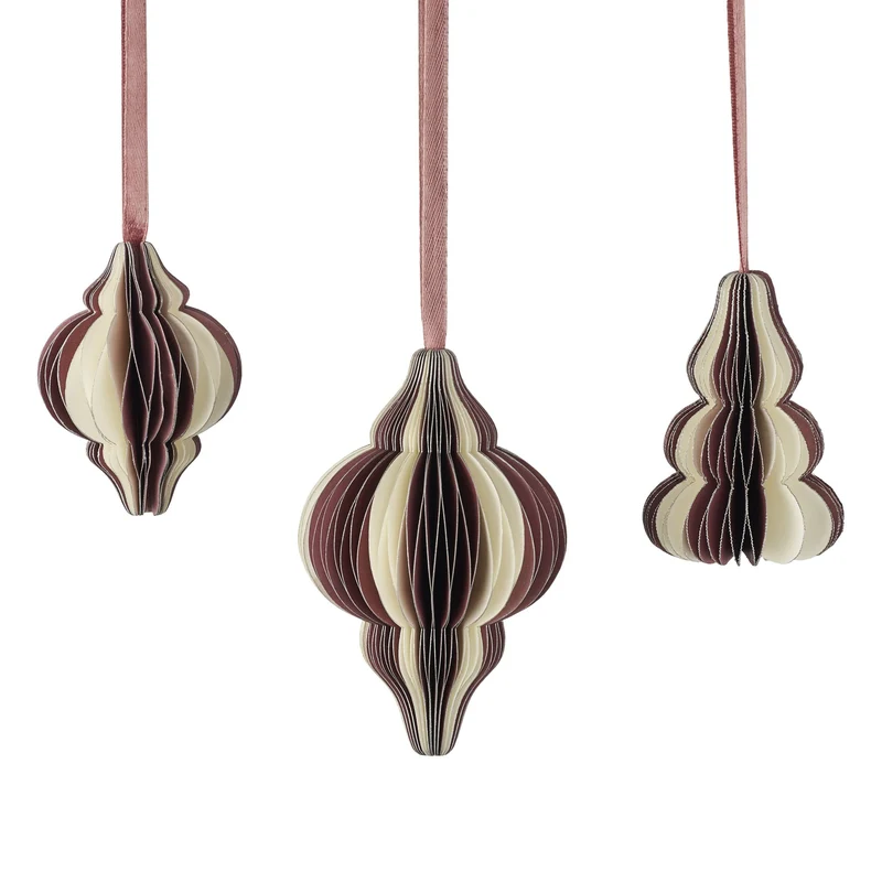 Paulinia Aufhänge-Set 3 6xx10 cm.