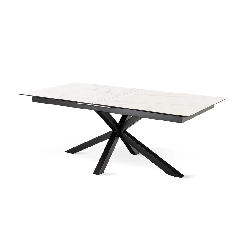 Großer ausziehbarer Esstisch 200–240x76 cm im modernen Stil | Lorrins