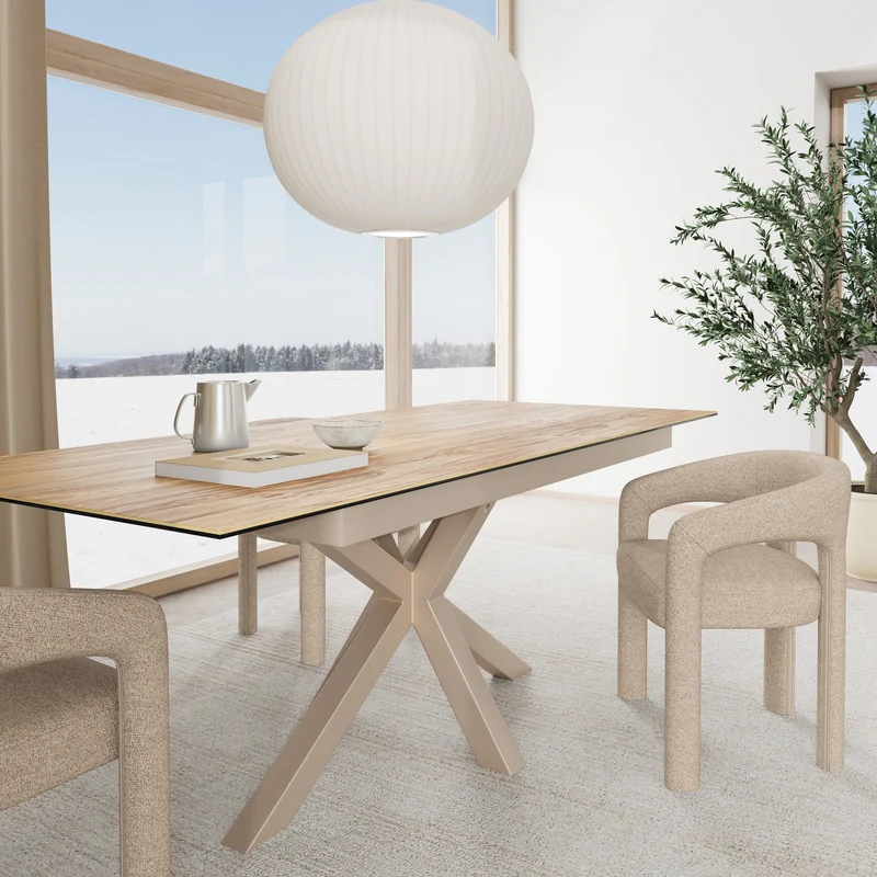 Ausziehbarer Esstisch im Loft-Stil | Lorrins Classic