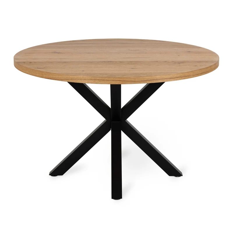 Runder Tisch 120x77 cm im Industrial-Stil | Stela Classic