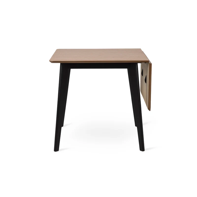 Ausziehbarer Esstisch 80–120x80 cm im skandinavischen Stil | Krel