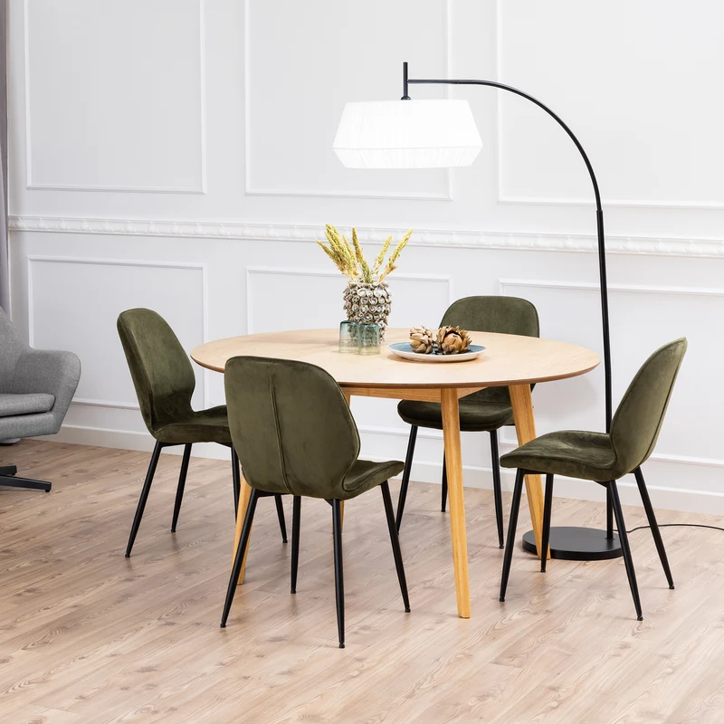 Runder Esstisch Krel 140x76 im skandinavischen Stil | Krel