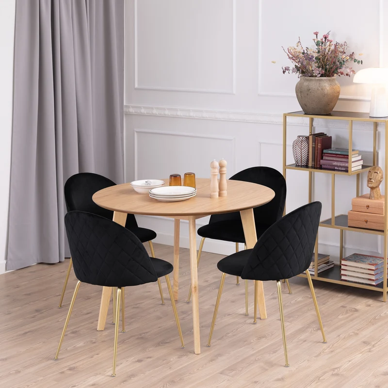 Runder Esstisch 105x76 cm im skandinavischen Stil | Krel