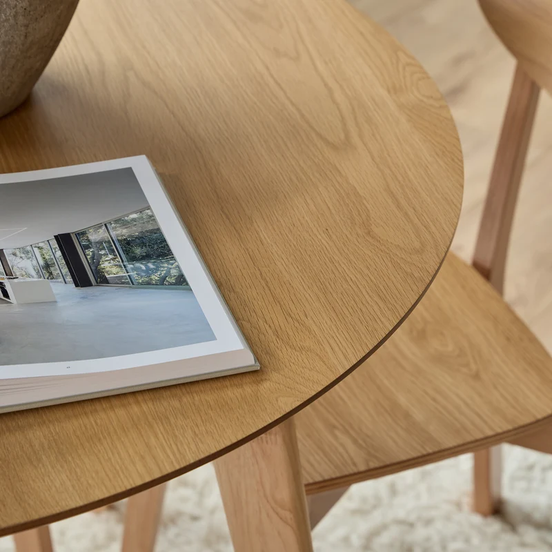 Runder Esstisch 105x76 cm im skandinavischen Stil | Krel