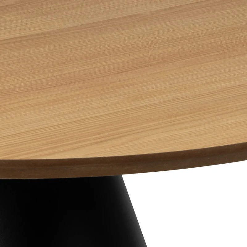 Runder Couchtisch mit einem Durchmesser von 65 cm im Soft-Loft-Stil | Talin