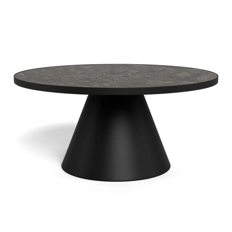 Runder Couchtisch mit einem Durchmesser von 86 cm im modernen Stil | Soren