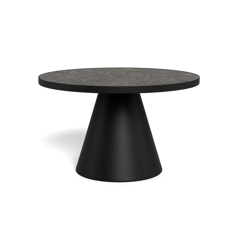 Runder Couchtisch mit einem Durchmesser von 66 cm im modernen Stil | Soren