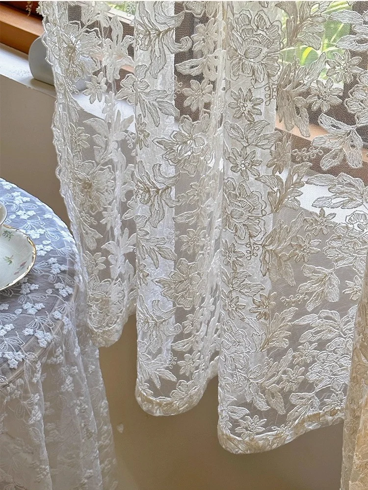 Vintage weiße transparente Muster