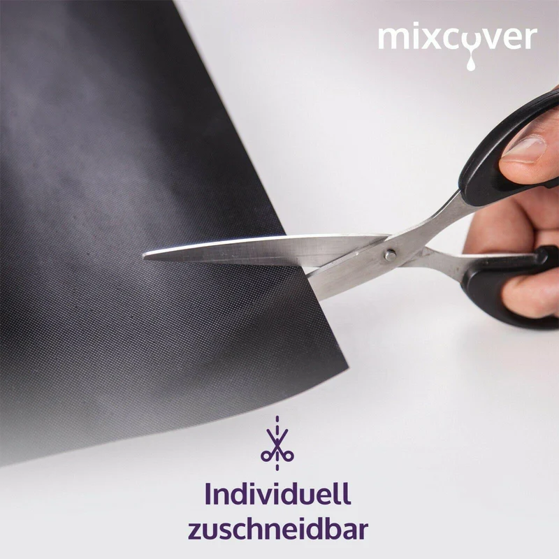mixcover Dauerbackfolie - Backpapier, Tropfschutz für Monsieur Cuisine Connect, Edition Plus und MCS Einlegeboden, Monsieur Cuisine Zubehör