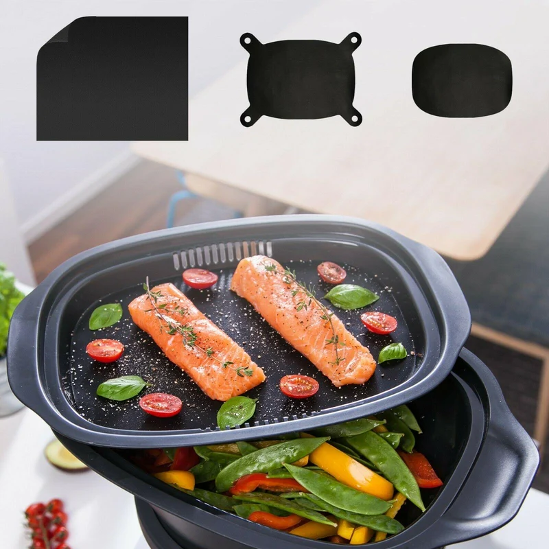 mixcover Dauerbackfolie - Backpapier, Tropfschutz für Monsieur Cuisine Connect, Edition Plus und MCS Einlegeboden, Monsieur Cuisine Zubehör