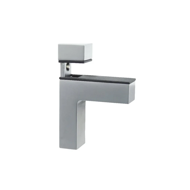 Glas- und Tellerhalter L-Form II - Schwarz Matt