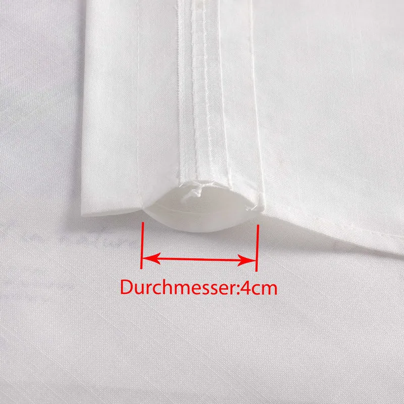 Kurzgardinen im Volant-Stil mit Karomuster 2er Set