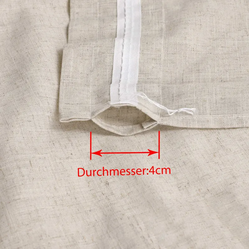 Kurzgardinen im Volant-Stil mit Karomuster 2er Set