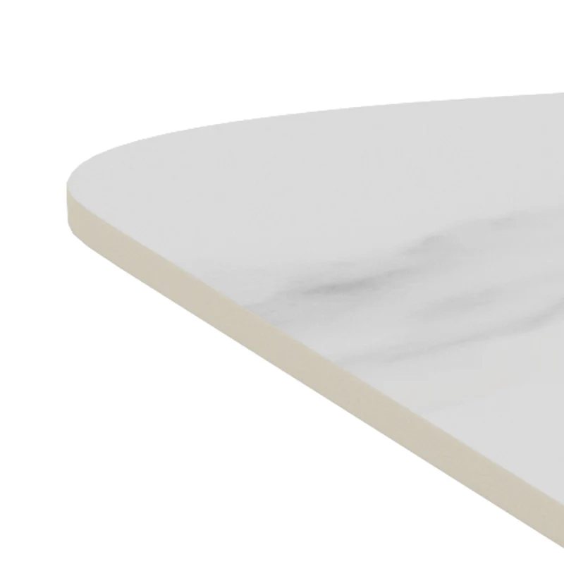 Couchtisch mit zentralem Gestell 80x45 cm im modernen Stil | Bienn