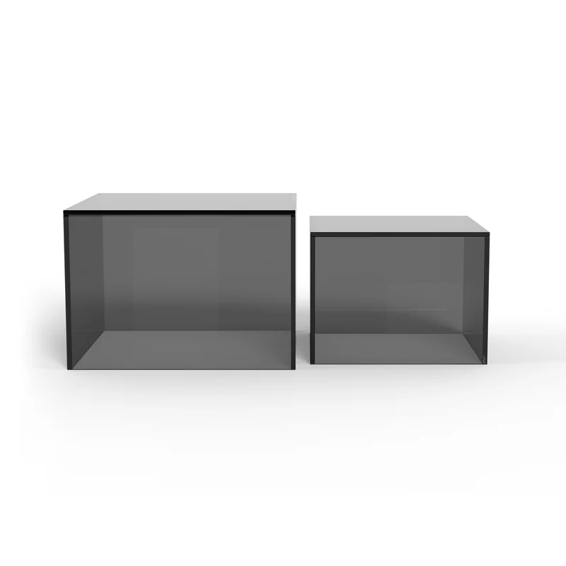 Set aus zwei Couchtischen im modernen Stil | Quadrato