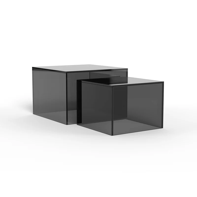 Set aus zwei Couchtischen im modernen Stil | Quadrato
