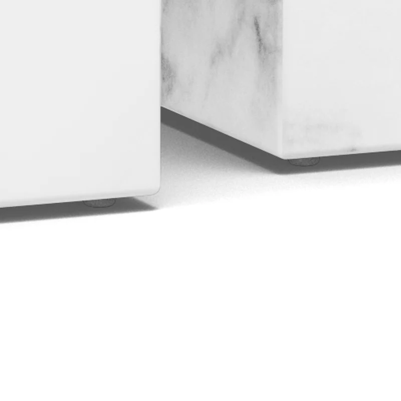 Set aus zwei Couchtischen im Modern-Organic-Stil | Quadrato