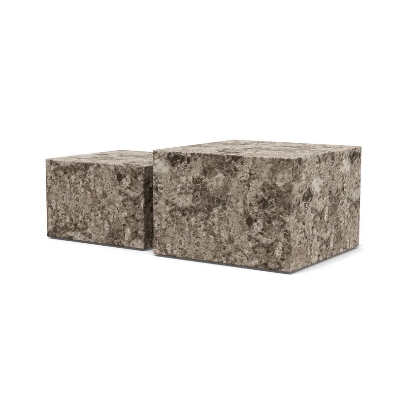 Set aus zwei Couchtischen im Modern-Organic-Stil | Quadrato