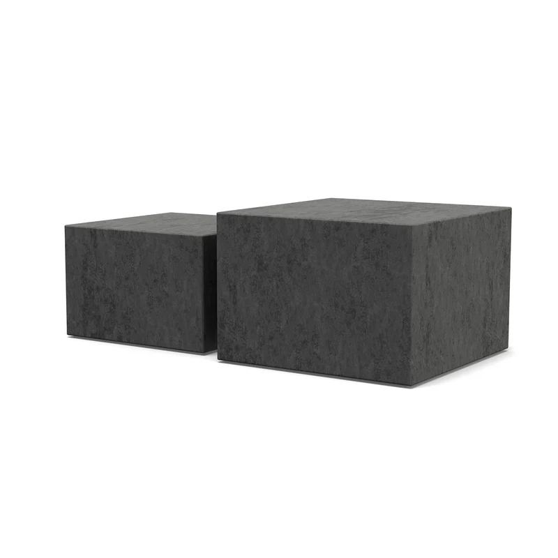Set aus zwei Couchtischen im Modern-Organic-Stil | Quadrato