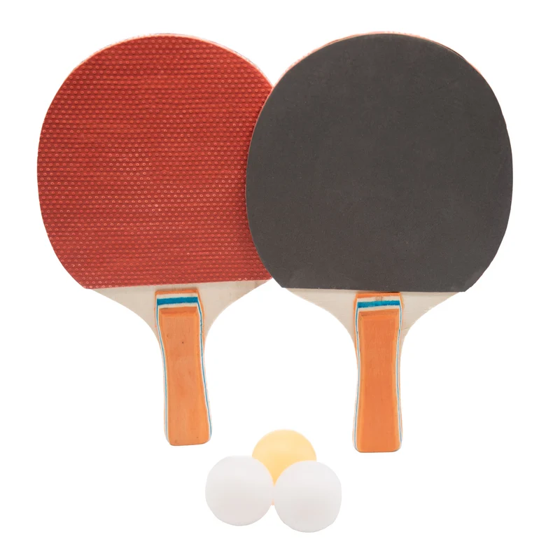 Tischtennisnetz + Tischtennisschläger + Tischtennisbälle Tischtennisset 6tlg Set