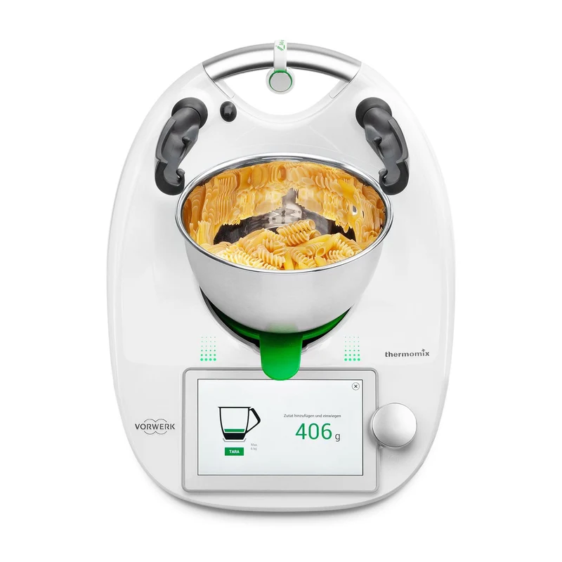 Lid-up Wiegeteller kompatibel mit Thermomix TM6 und TM5 - Küchenwaage
