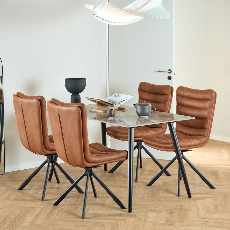 Set aus zwei Drehstühlen im modernen Stil | Ondris