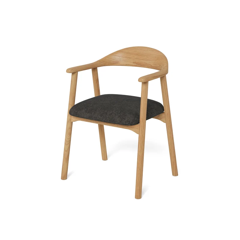 Set aus zwei Esszimmerstühlen im skandinavischen Stil | Hikari