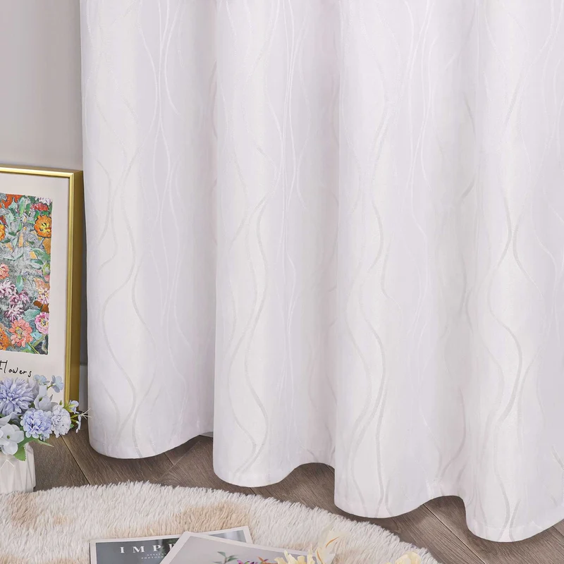 Verdunkelungsvorhang Ösenschal blickdicht Gardinen Schlafzimmer 1 Stück