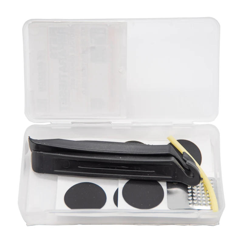 12tlg Fahrrad Reparatur Set Selbstklebende Flicken Reifenreparatur Pannenset Kit