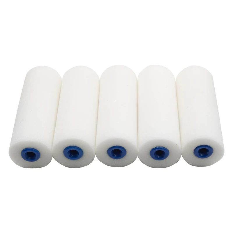 Farbrolle Lackierwalze Malerrolle Schaumstoff Walze Lackrolle Ersatzrollen Set