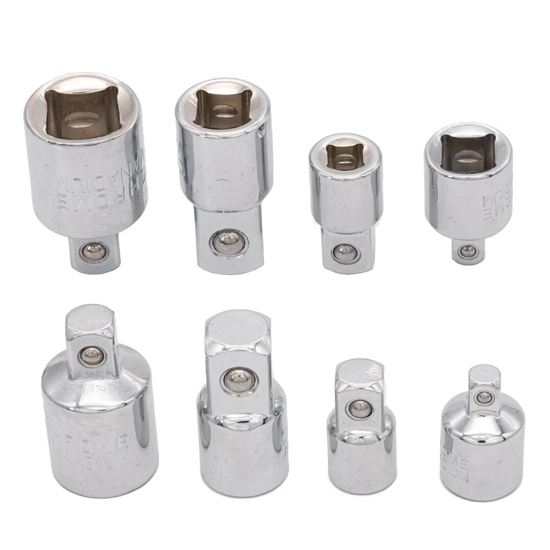 4x Steckschlüssel Adapter Nuss Knarre Aufsatz Ratsche Stecknuss 1/2" 1/4" 3/8"