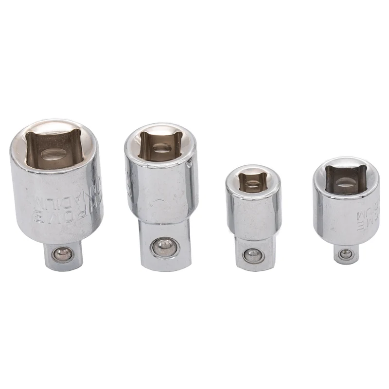 4x Steckschlüssel Adapter Nuss Knarre Aufsatz Ratsche Stecknuss 1/2" 1/4" 3/8"