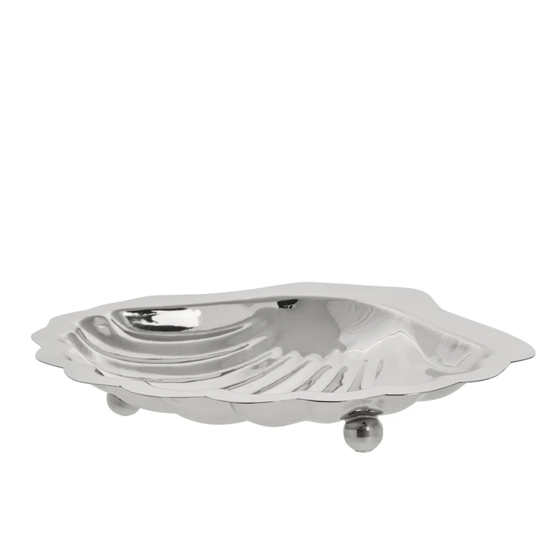 Scallia Tablett 20 x 18,5 cm. Silber
